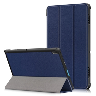 Lenovo Tab E10 TB-X104F Leather Tablet Case Tri-fold Shockproof Caster Protective Sleeve Ultra-thin Bracket 