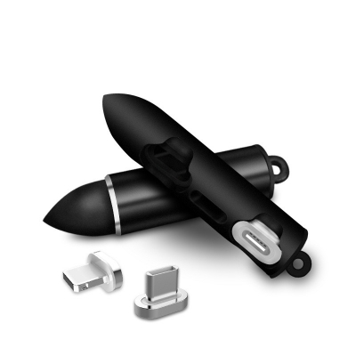 Bullet Train magnetic cable adapter tips storage box magnetic head storage box