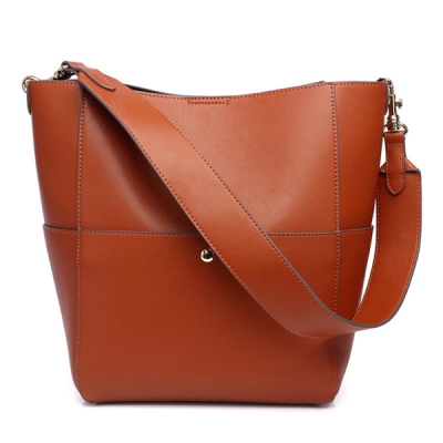 High quality handbags genuine leather handbags bucket bags for women