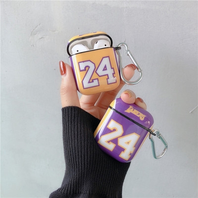 Kobe 24 Lake Cloth Black Manba For Airpods Case 1/2