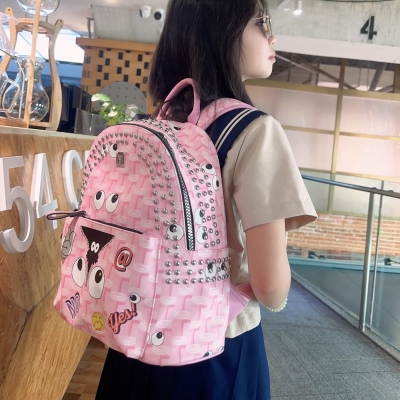 新款背包 2020-1尺寸33x35x17 粉色
